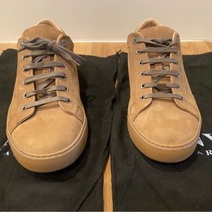 Tan Suede Lanvin Sneakers
